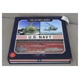 Us Navy Anchors Away Die-Cast & Book Set New
