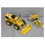 3pcs Various Ertl Die-Cast Construction Vehicles