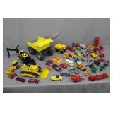 Lg Lot Numerous Die-Cast & Pressed Metal Toys
