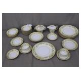 31pcs Noritake Nanette Bone China Dishes