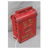 Early 1900s US Mail Cast Iron Coin Bank