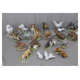 20pc Masterpiece & Other Wild Animal Figurines