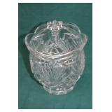 8" Noritake Hampton Hall Lead Crystal Biscuit Jar