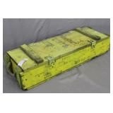 WWII Era Wooden Cannon Ammunition Crate Box