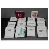 12 Binder Set US Standard & Commemorative Stamps