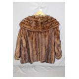 Vintage Mercury Furs Detroit MI Mink Fur Jacket