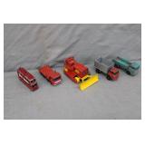 5pcs Vintage English Lesney Matchbox Die-cast Cars