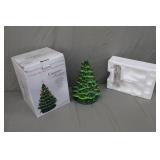 16" Ceramic Lighted Christmas Tree In Box