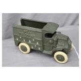 Antique Bell Telephone Cast Iron truck