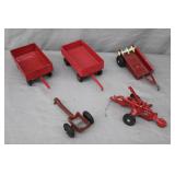 5pcs Various Ertl & Other Die-Cast Implements