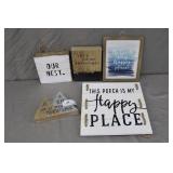 Lot New Decorative & Motivational Signs