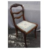 Duncan Phyfe Grape & Leaf Victorian Revival Chair