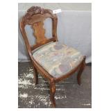 Louis Philippe Style Balloon Back Side Chair