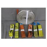 Lot Various Sized Tow & Binding Straps