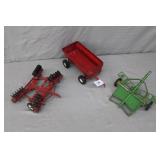 3pcs Ertl USA 1/16th Scale Trator Implements