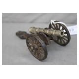 Early 1900s Cast Iron Civil War Cannon Miniature