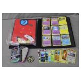 Lot Pokemon Trading Cards in Binder, Tin, & Book