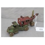 Early 1900s Hubley Mack Cast Iron Steam Shovel