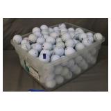 200 Assorted Brand White Golf Balls