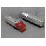 Lionel Santa Fe 8861 Engine & 8862 Boxcar