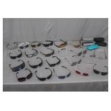 Lot Various Sunglasses and Safety Glasses