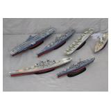 6pc Gearbox Die-Cast US Military Scale Ship Models