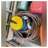 Air hoses and electric cord