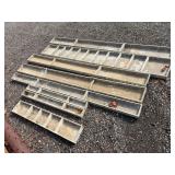 Aluminum concrete forms