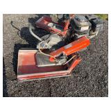 Husqvarna gas powered brick saw