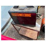Chicago Electric Mig welder on stand