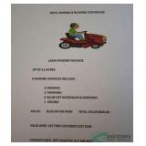 Jeffs Mowing and Blowing Certificate