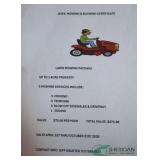 Jeffs Mowing and Blowing Certificate