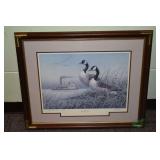 Ducks Unlimited Goose Framed Painting