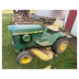John Deere 140 Lawn Tractor with mower deck, not currently running