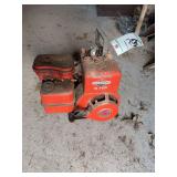 Briggs & Stratton 3hp engine, horizontal shaft, has compression