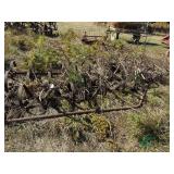 3 section drag, adjustable, bent frame