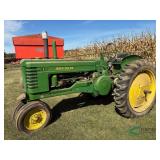 John Deere B tractor, electric start, S/N - 266425