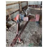 Homemade wood splitter, Briggs & Stratton 5 hp engine