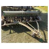 John Deere Van Brunt drill, has seeder boxes