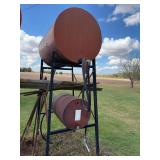 Gravity Flow fuel tank with stand