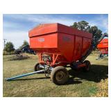 Killbros 350 Gravity Wagon on 10 ton running gear with 12 ft auger