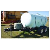 1400 Gallon Water Trailer w/ Pump