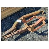 (2) Farmall Super C Hitches