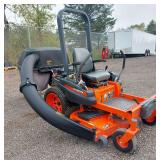 Kubota Z125 w/54" Mower and Bagger Collection System