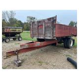 Single Axle Dual Wheel Dump Trailer