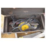 Wheel Grinder in Tool Box