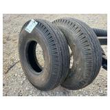 (2) 14" Trailer Tires