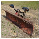 Western 7.1/2 ft straight blade snow plow