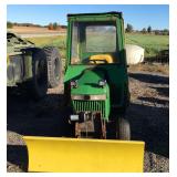John Deere 300 Lawn Tractor w/ Cab & Snow Plow
