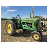 John Deere A Tractor, S/N - 594496